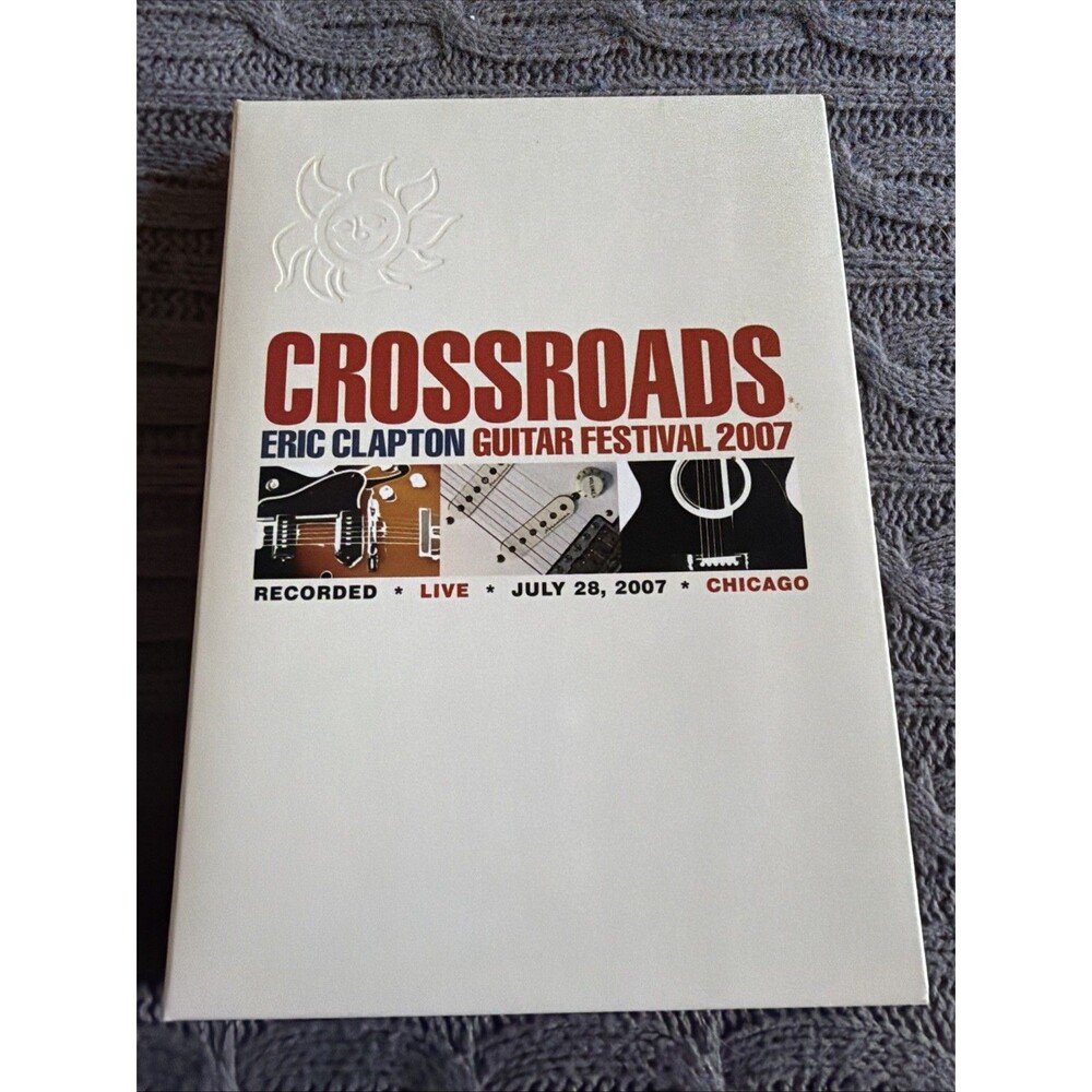 Eric Clapton Crossroads Guitar Festival 2007 DVD Concert 2 Disk Slipcover
